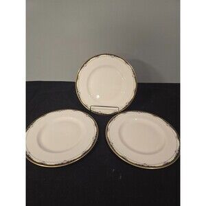 3 Royal Doulton “Rhodes” H.5099 Salad Plates – English Fine Bone China